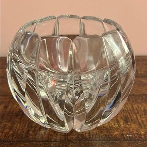 Crystal Lotus Tulip Bowl by Claus Josef Riedel Czech
